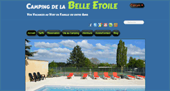 Desktop Screenshot of campingdelabelleetoile.com